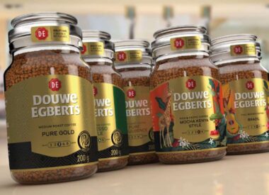 Douwe Egbert Instant Coffee Packaging Design Agency Upgrade Full Range - Pure Gold, Pure Indulgence, Espresso, Ristretto, Mocha Kenya, Brazil thumbnail